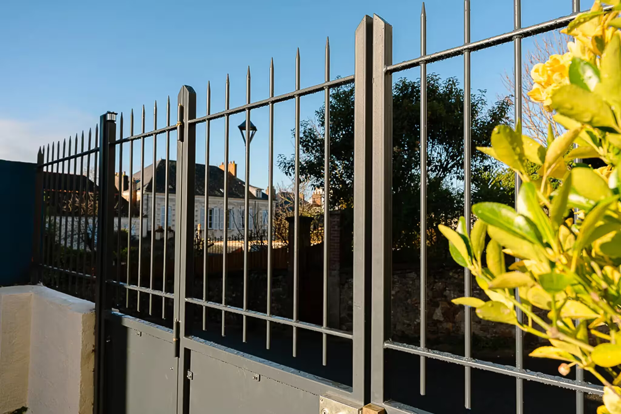 Détail clôture à barreaux – Basse Indre (44)